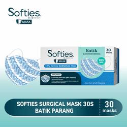 Softies Masker Surgical/Daily Earloop Isi 30 pcs