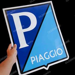 Enamel sign hiasan dinding pikalon vespa piaggio