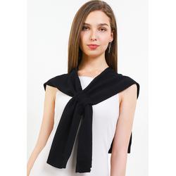 LLACES Clothing - Outer Wanita - Sweater Scarf - Black