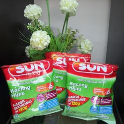 Bubur Sereal Susu SUN rasa Kacang Hijau 120gr (Harga ekonomis)