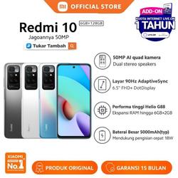 Xiaomi Official Redmi 10 2022 6/128GB Smartphone