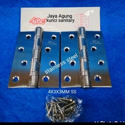 Engsel Pintu Stainless Steel 4inch Epic