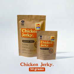 Escobark Dehydrated Chicken Jerky | Daging Ayam Kering Dog Snack 50gr