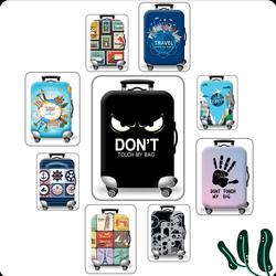 Sarung Cover Pelindung Koper Elastis Luggage Cover Ukuran L 26" - 28" - London Meeting