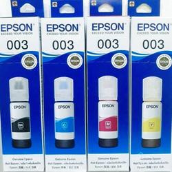 TINTA EPSON 003 ORIGINAL 4 WARNA (BLACK, MAGENTA, CYAN, YELLOW)