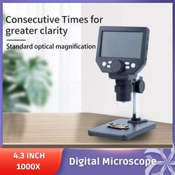 Jual Mikroskop Digital 1000x Industrial Microscope Kamera Video ...