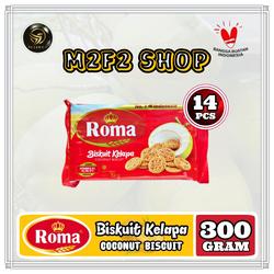 Roma Biskuit Kelapa | Coconut Biscuit - 300 gr (Harga 14 Pcs)