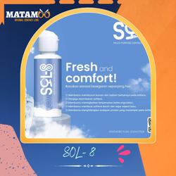 CAIRAN CUCI PEMBERSIH SOFTLENS SOL 8 - 60 ML / MULTI PURPOSES SOLUTION
