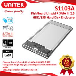 Unitek S1103A HDD Enclosure 2,5" USB 3.0 Disguard