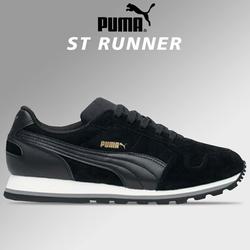 puma st runner white pink