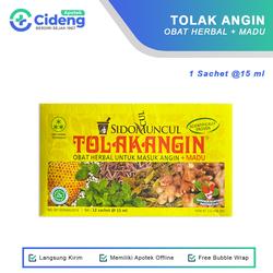 TOLAK ANGIN Jamu Sidomuncul 15ml Obat Herbal Masuk Angin + Madu