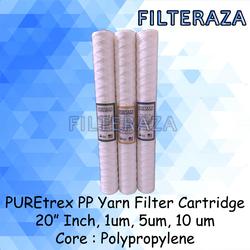 PUREtrex PP Yarn Filter Cartridge 20" Inch Micron 1, 5, 10um | Benang