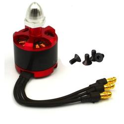 Red 920KV Plug Brushless Motor For DJI F330 F450 F550 Multirotor Drone - CW - Silver Nut