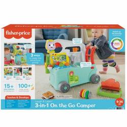 Fisher Price Laugh & Learn 3 in 1 on the go camper mainan edukasi anak