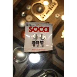 Mirror Hole Cap Silver Soca Vespa Sprint Prima Gts Lx S