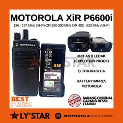 Jual HT MOTOROLA XIR P6600i VHF UHF ORIGINAL P6600 P 6600i P-6600 - VHF ...