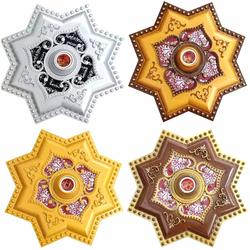 Ornamen Plafon / Ceiling Ornamen PVC Fitting Lampu 30 cm x 30 cm