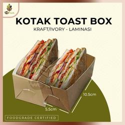 Jual Box kotak alas roti bakar toast box kemasan roti panggang ...
