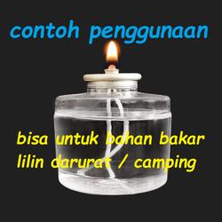 white oil 1L parafin cair minyak bahan bakar lilin candle camping