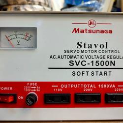 STABILIZER MATSUNAGA 1500 Watt 1500va. SVC - 1500N