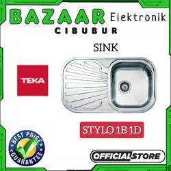 KITCHEN SINK TEKA STYLO 1B 1D STAINLESS STYLO SERIES SINK