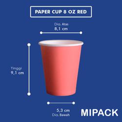 Promo Paper Cup Putih Tahan Panas, Gelas kertas Ramah Lingkungan - 16 ...