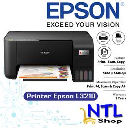 Printer Epson L3210 - Epson L3210 A4 ECOTANK All-in-One Ink Tank - L1210