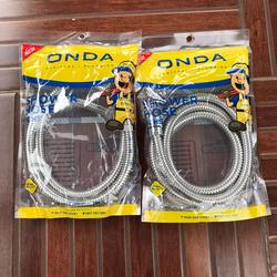 SELANG FLEXIBLE MANDI SHOWER HOSE 1/2 ONDA 100 - 150 CM FCHS AIR PANAS