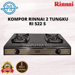 Jual KOMPOR GAS 2 TUNGKU RINNAI STAINLESS RI602E RI 602 E STAINLESS STELL -  Kota Bandung - Dwiputra Electornics | Tokopedia