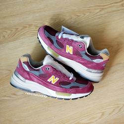 new balance 992 plaid patch work