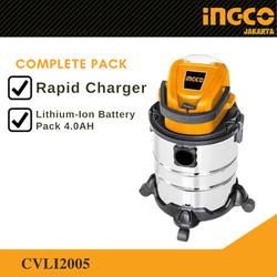 VACUUM VACUM CLEANER CORDLESS 20V (20L) PACK BC 4.0AH INGCO CVLI2005