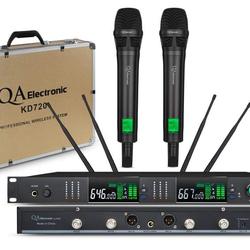 mic wireless qa electronic kd720pro qa electronik kd 720 original rdw