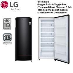 Freezer LG GN-INV304BK / GN-INV304SL 6 RAK INVERTER