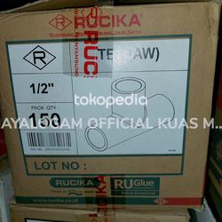 Tee Rucika PVC AW fitting pipa 1/2" 3/4" 1" 11/4" 1,5" 2" 2,5" 3" 4"