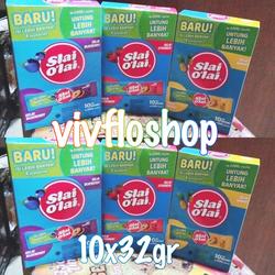 Biskuit Slai Olai Strawberry/Nanas/Blueberry Kemasan Box (isi 10)