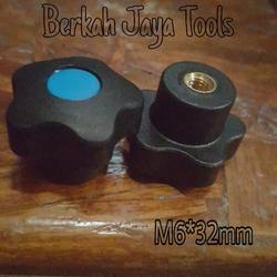 Mur Bintang / Female Thread Screw Star Knob M6*32mm