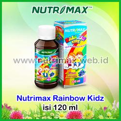 Nutrimax Rainbow Kidz 120ml Multivitamin/Multi Vitamin Untuk Anak/Kids