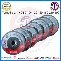 Amplas Susun / Flap Disc 4" K55 Grit 60 80 100 120 150 180 240 400