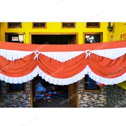 Promo Bendera merah putih Backdrop Rumbai Indonesia 10 meter - Kab ...
