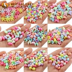 Manik Manik Mote Bunga Mote Bulat Pastel Bahan Kerajinan Meronce