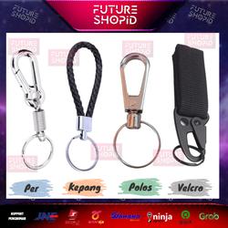 Gantungan Kunci Carabiner Motor Mobil Besi Keyless Remote Karabiner
