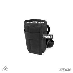 Mexness Drink Holders - Tas Stem botol/bidon/cup/feed bag - Hitam