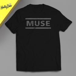 Kaos Band Muse Logo Baju Musik Cowok & Cewek Size S-XXXL Big Size