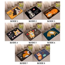 Anto Shop ID - Keset karakter lively pet Motif Hewan Kucing Anjing
