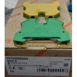 Jual Terminal Block Grounding WEIDMULLER WPE 10 WPE10 ori utk kabel ...