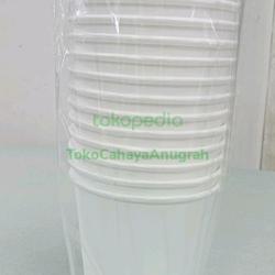 Jual Paper Cup 8 oz Polos Putih / Hot Cup / Gelas Kertas ~ Isi 50pcs ...