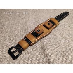 Tali jam kulit asli 16-30 mm original leather watch strap.JK.91