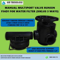 MANUAL MULTIPORT VALVE FILTER RUNXIN F56D1 SIDE MOUNTED