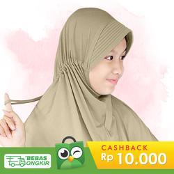 Jilbab Cutemoslem Thalesaa-Jilbab Jersey Tali Anak XL