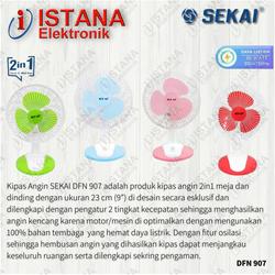 SEKAI KIPAS ANGIN 2 IN 1 MEJA & DINDING 9 INCH DFN 907